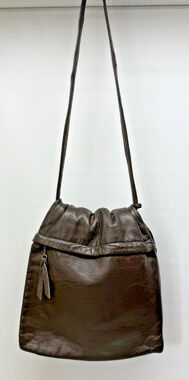 Vintage WALKER WESTERN Purse Soft Leather Saddle Bag Style Wickenburg, AZ USA